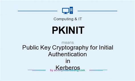 pkinit smart card|kerberos pkinit authentication.